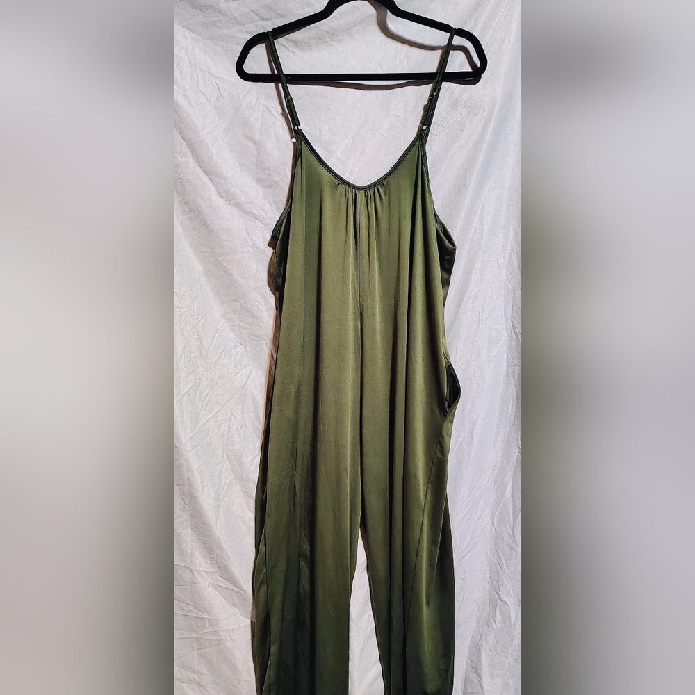Olive Green Jumpsuit